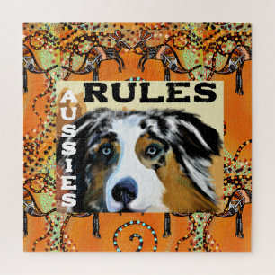 AUSTRALIAN SHEPHERD JIGSAW PUZZLE