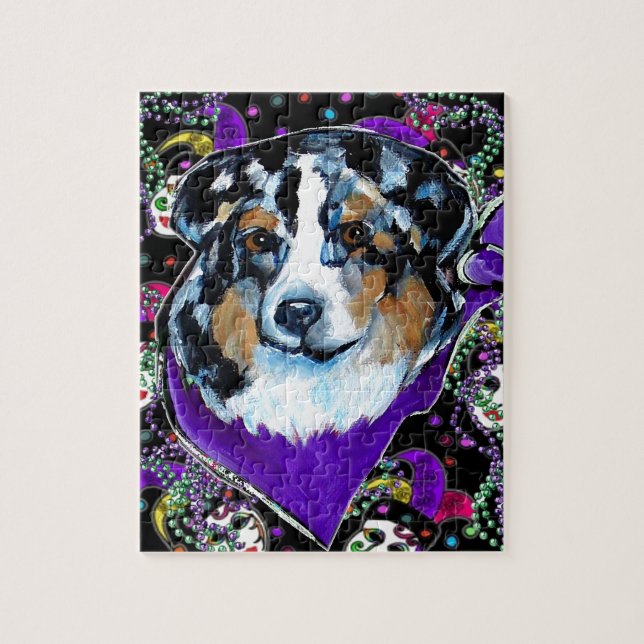 AUSTRALIAN SHEPHERD JIGSAW PUZZLE (Vertical)