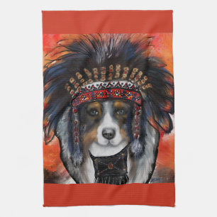 AUSTRALIAN SHEPHERD    KITCHEN TOWEL