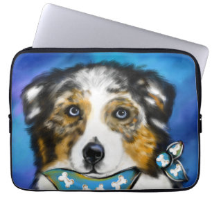 AUSTRALIAN SHEPHERD LAPTOP SLEEVE