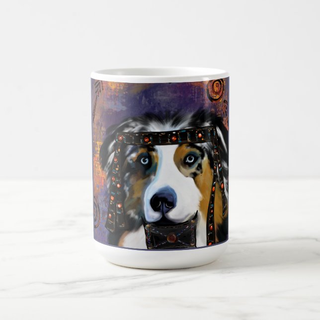AUSTRALIAN SHEPHERD MAGIC MUG (Center)