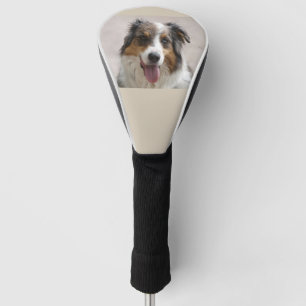 australian shepherd merle golf head cover