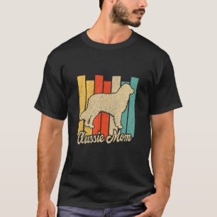 Australian Shepherd Mom Vintage Aussie Dog Mama Mo T-Shirt