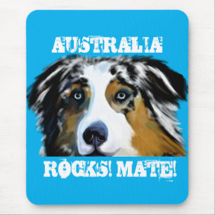 AUSTRALIAN SHEPHERD MOUSE PAD