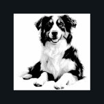 Australian Shepherd Pet Dog Animal Art Self-inking Stamp<br><div class="desc">Australian Shepherd Pet Dog Animal Artt</div>