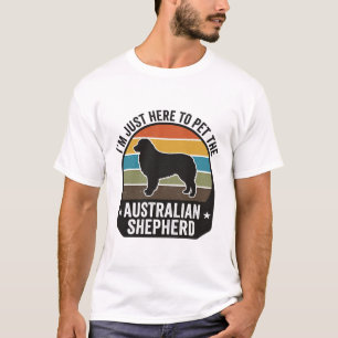 Australian Shepherd Pet Lover Vintage Dog Shirt De
