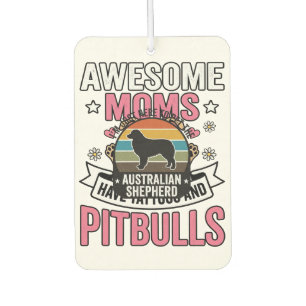 Australian Shepherd Pet Lover Vintage Dog Shirt De Air Freshener