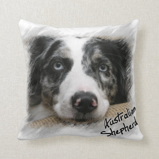 Australian Shepherd Pillow