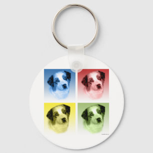 Australian Shepherd Pop Keychain