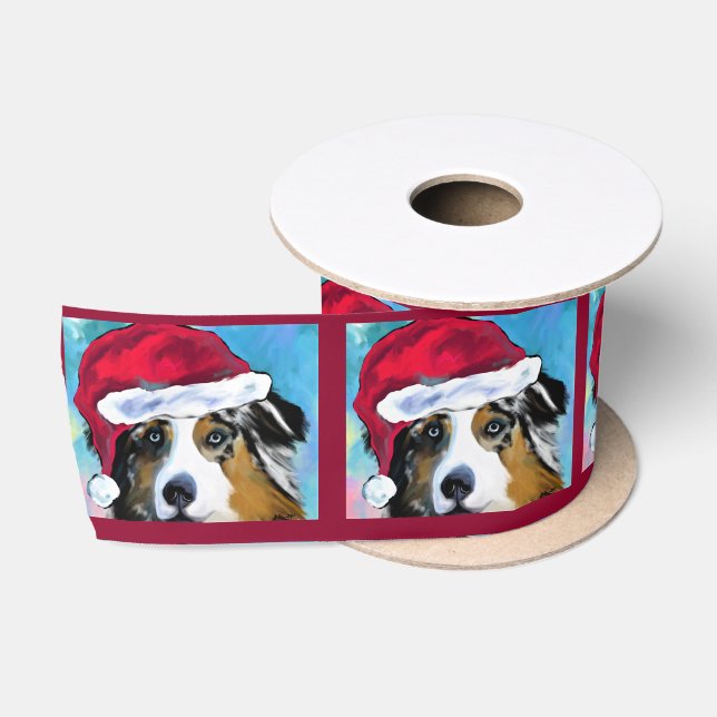 AUSTRALIAN SHEPHERD   SATIN RIBBON (Spool)