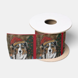Australian Shepherd Satin Ribbon