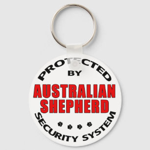 Australian Shepherd Security Keychain