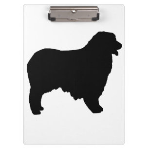 Australian Shepherd silo Clipboard