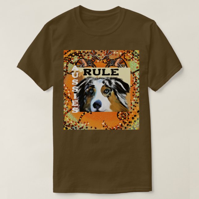 AUSTRALIAN SHEPHERD T-Shirt (Design Front)