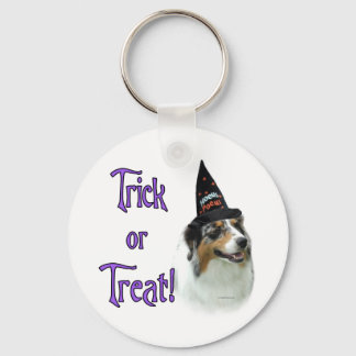 Australian Shepherd Trick Keychain