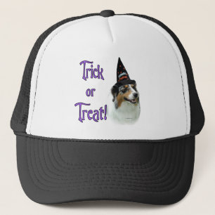 Australian Shepherd Trick Trucker Hat