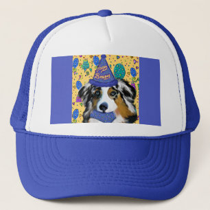 AUSTRALIAN SHEPHERD TRUCKER HAT
