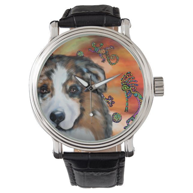 AUSTRALIAN SHEPHERD Watch (Front)