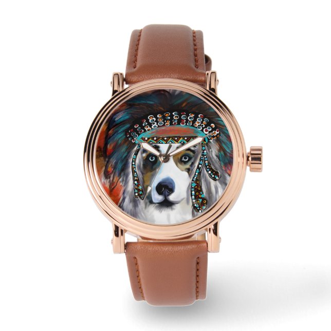 AUSTRALIAN SHEPHERD Watch (Front)