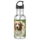 Australian Shepherd Water Bottle