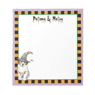 Australian Shepherd Witch Notepad