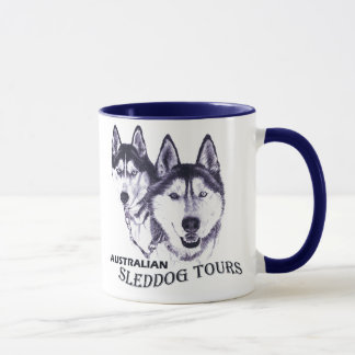 Australian Sleddog Tours banner 2 001, Australi... Mug