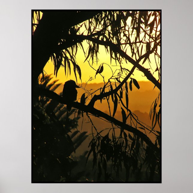 Australian Solstice Sunset Poster (Front)