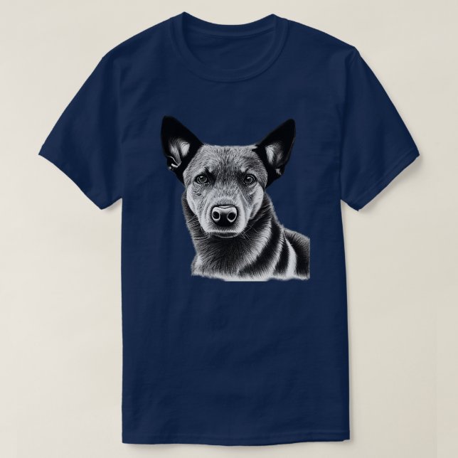 Australian Stumpy Tail Cattle Dog T-Shirt (Design Front)