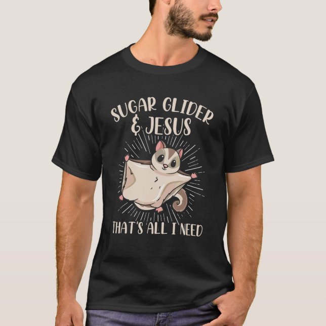 Australian Sugar Glider For A Sugar Glider Owner T-Shirt (Front)
