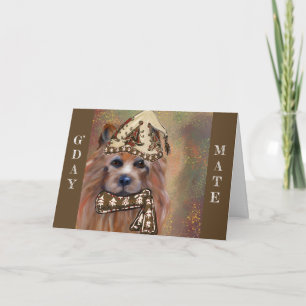 AUSTRALIAN TERRIER CARD