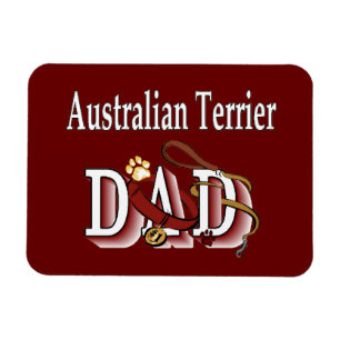 Australian Terrier Dad Magnet