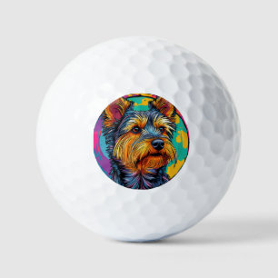Australian Terrier dog Golf Balls