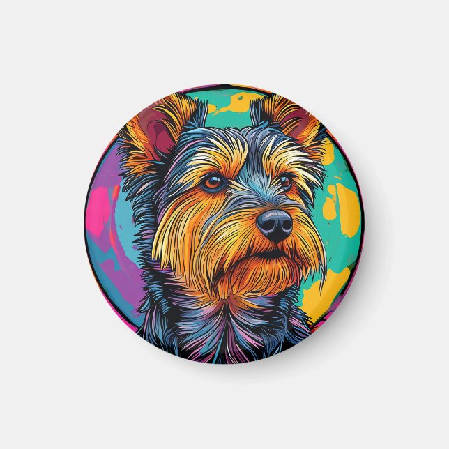 Australian Terrier dog Magnet (Front)