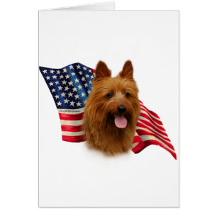 Australian Terrier Flag