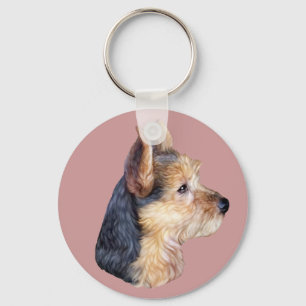 Australian Terrier HS Keychain