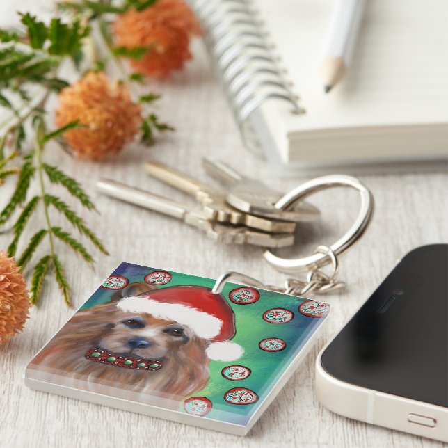  AUSTRALIAN TERRIER KEYCHAIN (Front Right)