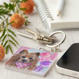 AUSTRALIAN TERRIER   KEYCHAIN