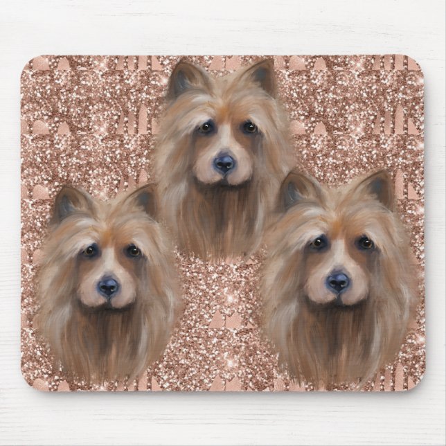  AUSTRALIAN TERRIER MOUSE PAD (Front)