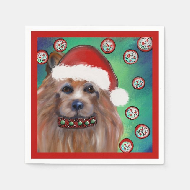  AUSTRALIAN TERRIER NAPKIN (Front)