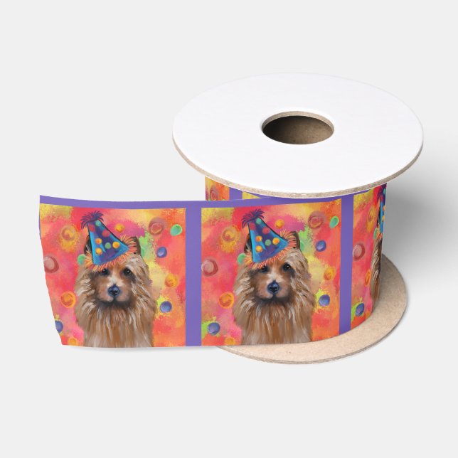 Australian Terrier         Satin Ribbon (Spool)