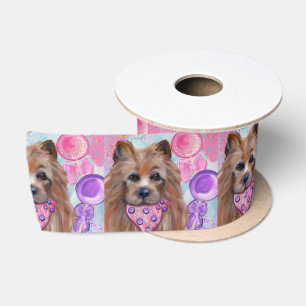 AUSTRALIAN TERRIER SATIN RIBBON
