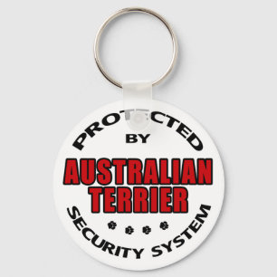 Australian Terrier Security Keychain