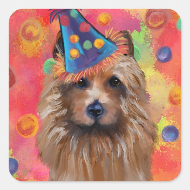 Australian Terrier       Square Sticker (Front)