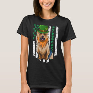 Australian Terrier St Patricks Day Irish American  T-Shirt