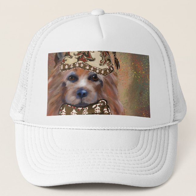 AUSTRALIAN TERRIER TRUCKER HAT (Front)