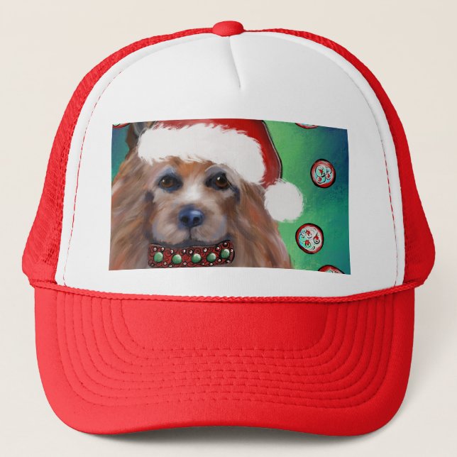  AUSTRALIAN TERRIER TRUCKER HAT (Front)