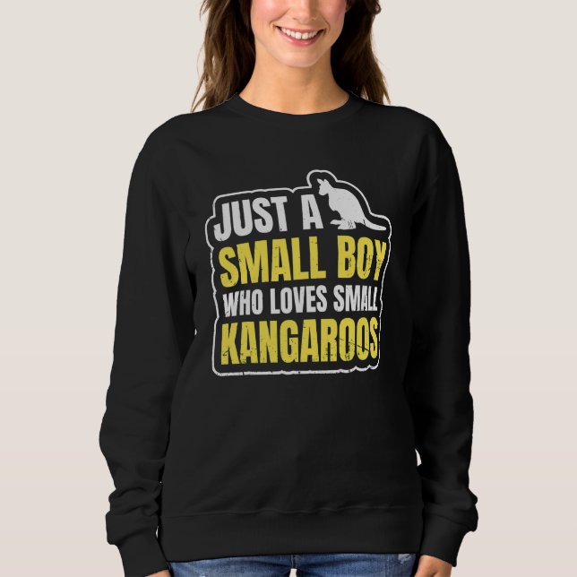 Australian Wallaby For A Wallaby Boy Sweatshirt (Front)