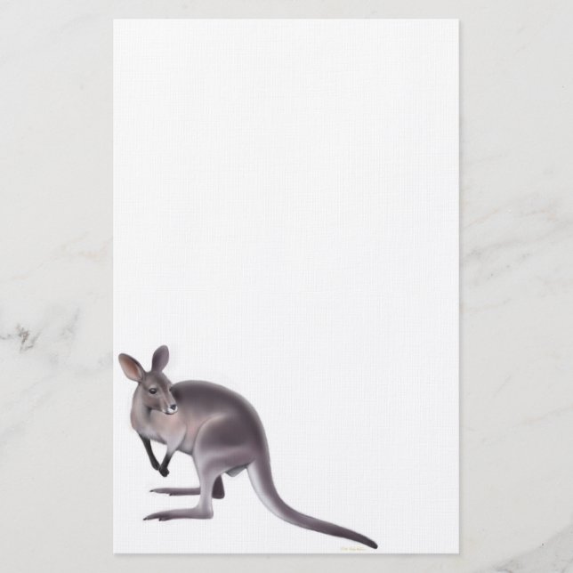 Australian Wallaby Stationery (Front)