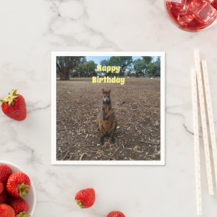 Australian Wallaby Stick Eater, Paper Napkins