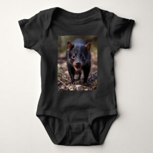 Australian Wild Young Tasmanian Devil, Baby Bodysuit